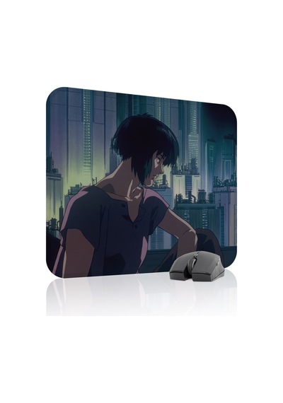 Ghost İn The Shell Kaymaz Dikişli Kauçuk Oyuncu Mousepad V4 - 48x40 Xl Gaming Mouse Pad Fare Altlığı