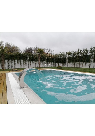 Havuz Kenarı Cobra Su Perdesi 800 x 600 MM Aısı 304 Kalite Paslanmaz