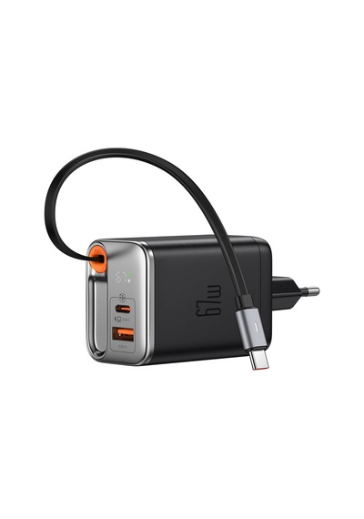 Tr Ch-4100 67w Gan Typec Kablolu Hızlı Şarj Adaptörü