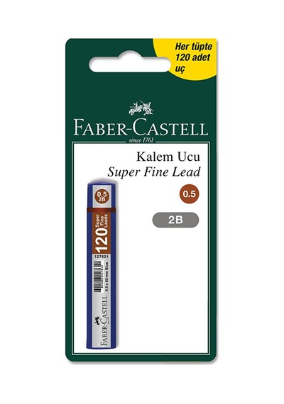 4 Adet Faber-castell 120li Tekli Min 0,5mm