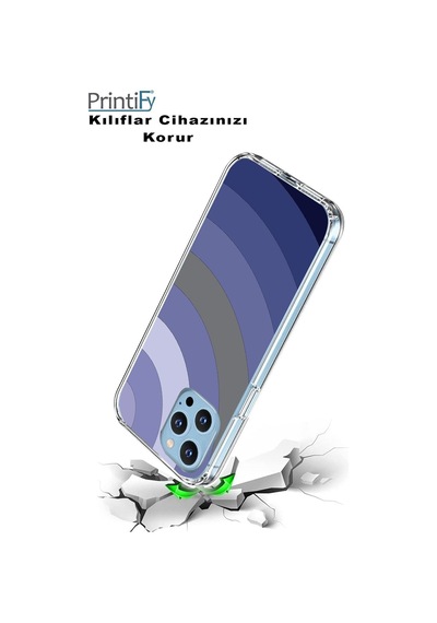Huawei Nova 10 Se Uyumlu Kapak Renk Cümbüşü Tasarımlı Şeffaf Silikon Kılıf