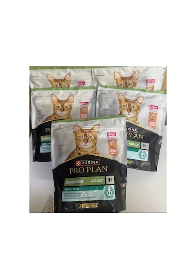 Proplan Sterilised Kısırlaştırılmış Somonlu Kedi Maması 2 Kg 5 Adet 400 Gr