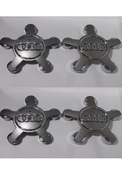 Audi Ahtapot 5 Kol Jant Göbeği Kapağı 135 Mm Kapak 4 Adet