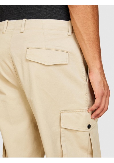 Esnek Trapered Fit Kargo Pantolon 323a4aıhsf02v Bej