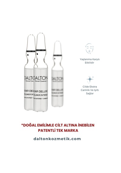 Olgun Ciltler Için Onarıcı, Pürüzsüzleştirici, Caviar Deluxe Anti Aging Havyar 3'lü Ampul - 56863679