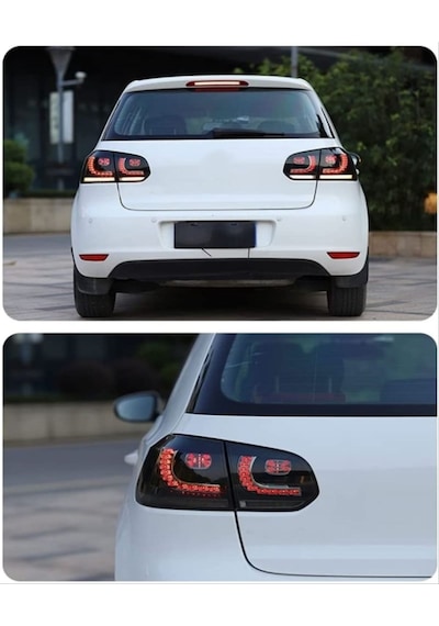 Autogp Vw Golf 6 Stop Lambası Takımı Ledli R20 Model Smoke