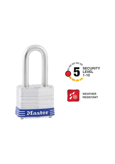 Master Lock 3qlf Dış Mekan Asma Kilit, Anahtarlı, 4 Adet Aynı And
