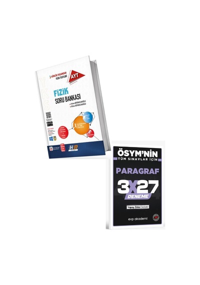 2027 Hız Ve Renk 2027 Ayt Fizik Soru Bankası+ Evp Akademi Paragraf