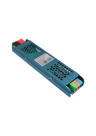 Powermaster Pm-26830 12volt 10amper 120watt Slim Metal Kasa Adaptör 208x50x23mm