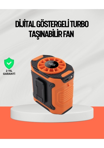 Shnstore Usb Şarjlı Güçlü Hız Ayarlı El Ve Bel Fanı Shntknd0720