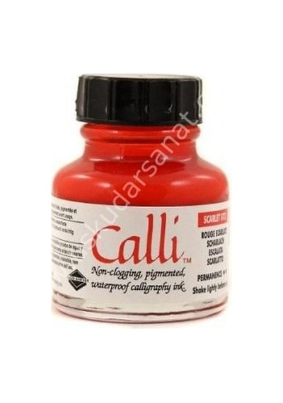 Daler Rowney Calli Ink 29.5 Ml. 073 Scarlet