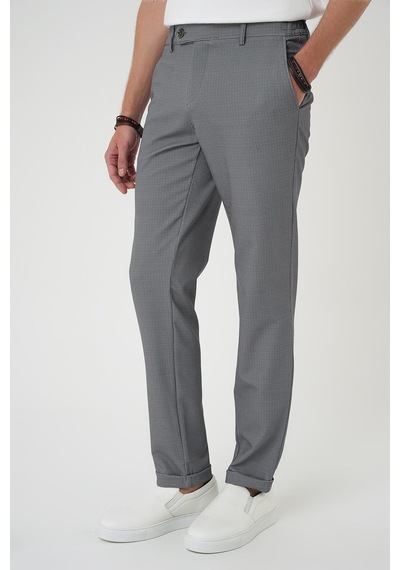 Efor Comfort Fit Beli Lastikli Siyah Jogger Pantolon P 1181 Siyah