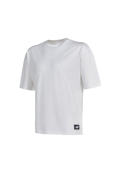 New Balance Lifestyle Erkek Tshirt Beyaz