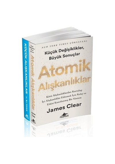 Pegasus Yayınları Atomik Alışkanlıklar - Küçük Alışkanlıklar Takım Set 2 Kitap