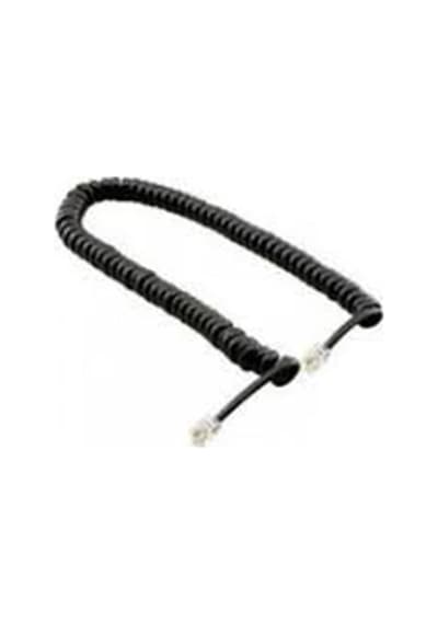 Spiral Siyah Pluglu Ahize Kordonu 30 Cm