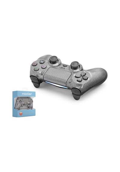 Nodar Nd400x Ps4 Uyumlu Kablosuz Gamepad Oyun Kolu - Siyah Beyaz