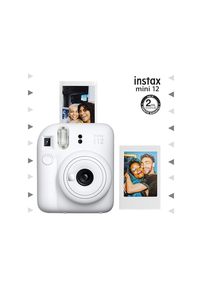 Fujifilm Instax Mini 12 Fotoğraf Makinesi + Fotoğraf Çerçeve Seti Beyaz