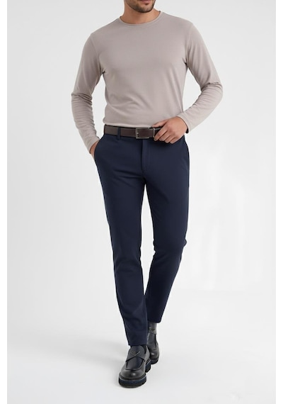 P 1207 Pantolon Comfort Lacivert Lacivert