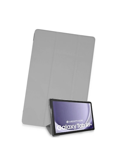 Samsung Uyumlu Galaxy Tab A9 Plus Kılıf Tablet Smart Kılıf - Gri Evimdeyokyok