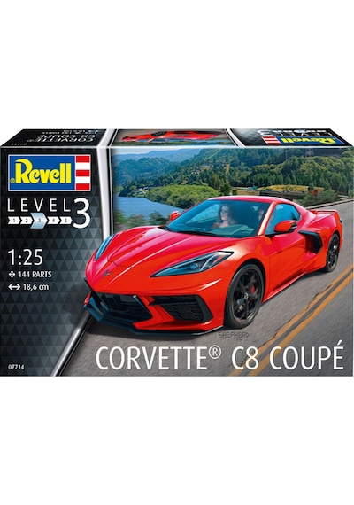 Revell Maket Model Kit Corvette C8 Coupé 7714