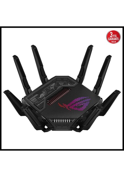 Asus Rog Rapture Gt-be98, Be25000, 24400mbps, 8xanten, Four Band, Wifi 7, Aimesh, Aiprotection Pro,