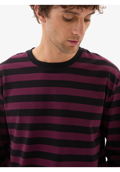 Erkek T-shirt 40811 - Siyah Siyah