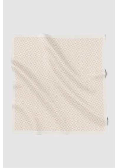 Buttonscarves Prism Vual Kare Eşarp - Custard Kahverengi