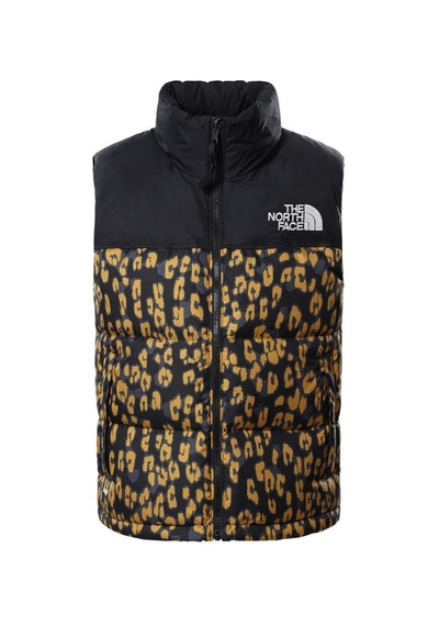 The North Face W Prınted 1996 Retro Nuptse Vest Kadın Yelek Nf0a5ıxl28a1 Siyah
