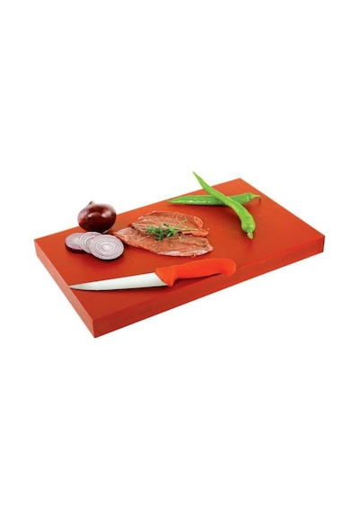 Türkay Polietilen Kesme Tahtası. Kesim Levhası Kırmızı 40X60X2 Cm