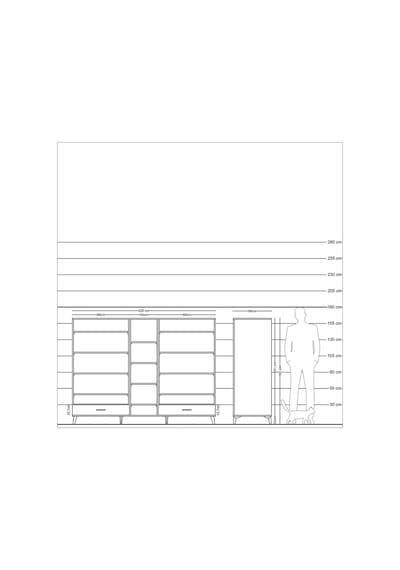 Kronos Dolap 14 Raflı 2 Çekmeceli 220x59x163 Çam-antrasit Çam-antrasit Kronos Dolap 14 Raflı 2 Çekmeceli 220x59x163 Çam-antrasit Çam-antrasit