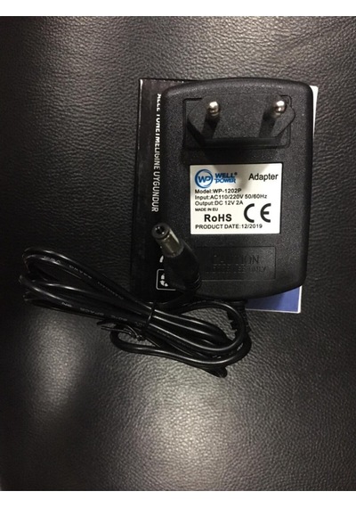 Modem / Kayıt Cihazı / Uydu 12V 2 A Adaptör
