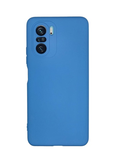 Xiaomi Poco F3 Uyumlu Kılıf Nano İçi Kadife Silikon - Mavi