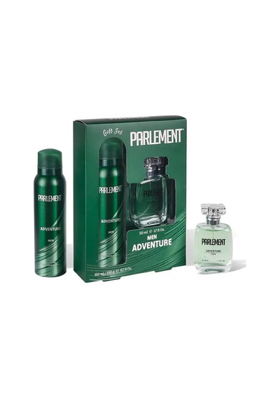 Parlement 50 Ml Adventure Erkek Parfüm + 150 Ml Deodorant Seti Deri