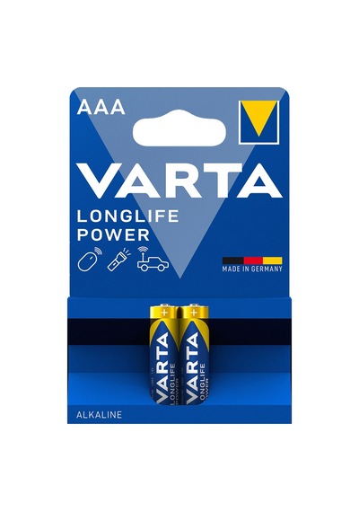 Varta Longlife Power Aaa İnce Kalem Pil 2'li Paket Alkalin - 6 Adet Tarı