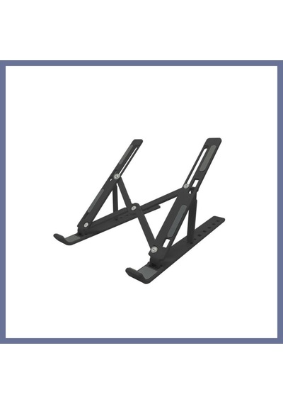 Dilaratrendhouse 7 Kademeli Ayarlı Katlanabilir Laptop Tablet Standı Siyah Dlra