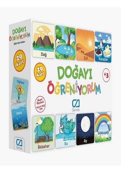 Ca Games Doğayı Öğreniyorum 29 Kart