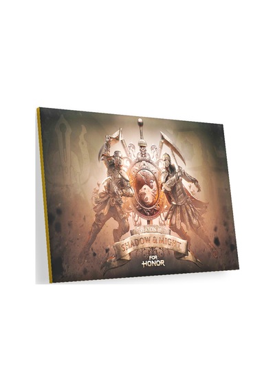 Cakasepetim For Honor Season 2 Shadow Ve Might Görseli Ahşap Mdf Tablo