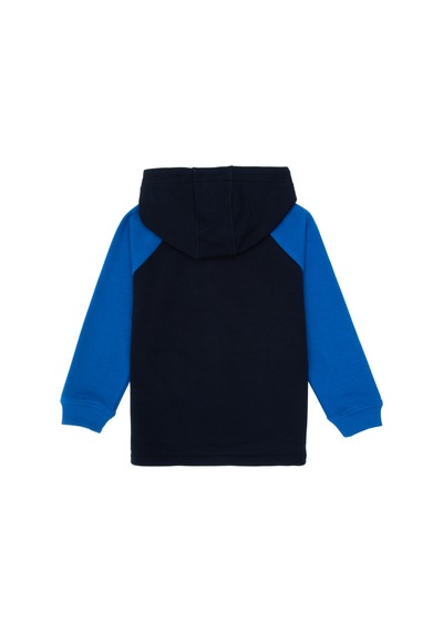 U.S. Polo Assn. Erkek Çocuk Lacivert Kapüşonlu Sweatshirt 50316526-VR033