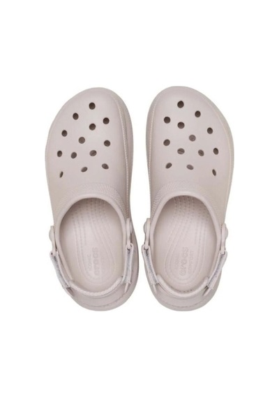 Crocs 213448-new Crush Clog 2pl-cocoa Cream Kadın Terlik Krem
