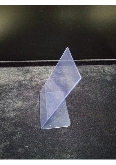 50 Adet Pvc Etiketlik A7 Ayaklı Föylük 10x7,5 Cm Stand İsimlik