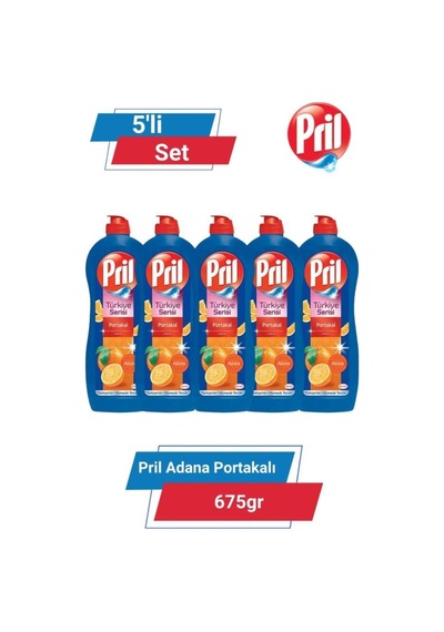Pril Adana Portakalı 675gr 5'li Set set-hnkdtj-5186-6135