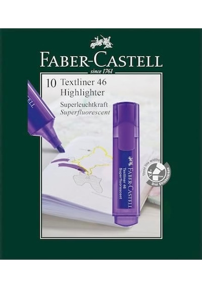 Faber Castell Box İle 10 İşaret Kalemlerine Textliner 1546 103 Ivory