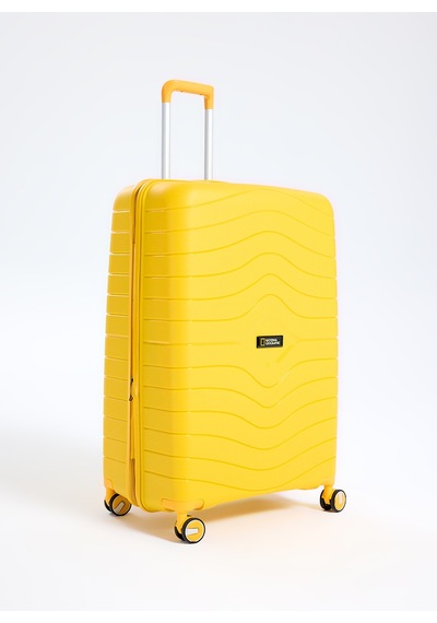 National Geographic Sarı Çekçekli Sert Valiz Ng5242 75 Cm B.boy