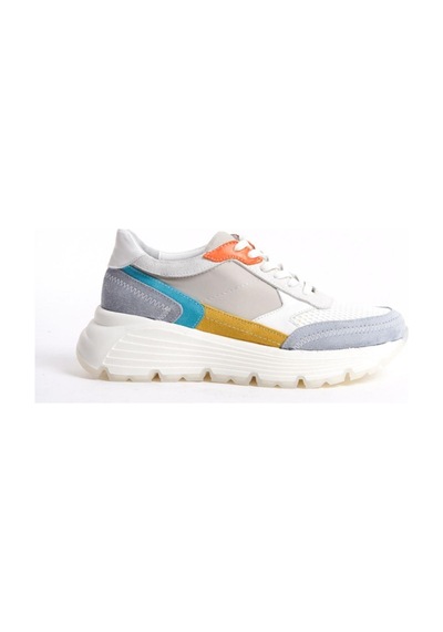 Mubiano Hakiki Deri Collection Kadın Spor Ayakkabı & Sneaker Gri -mcrgn6051-gr Gri