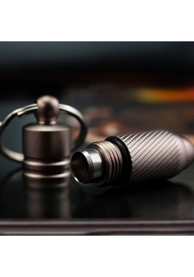 Cigarismalüminyum 8 MM Çaplı Puro Delici Anahtarlıklı Rc68slv