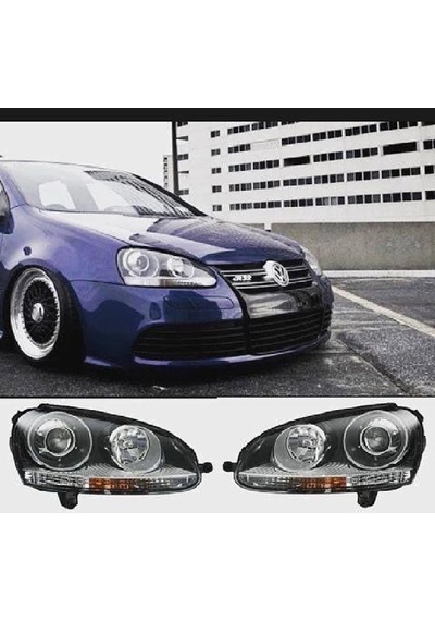 Volksvagen Golf 5 2004-2009 Bi Xenon Özellikli Krom R32 Ön Far