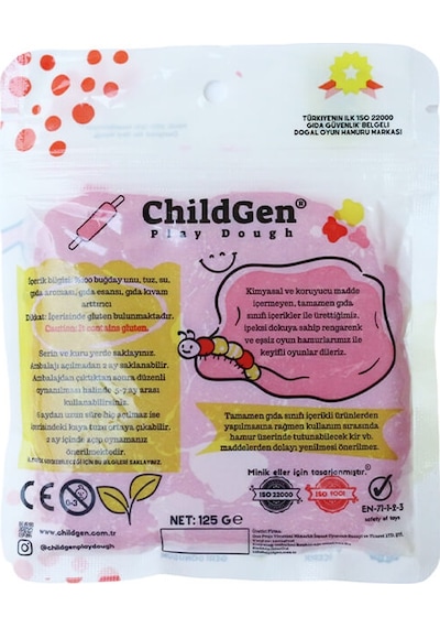 ChildGen 125gr Kartuş Oyun Hamuru - Pembe