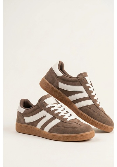 In Step Street-line Classic Sütlü Kahve Süet-deri Unısex Spor Ayakkabı