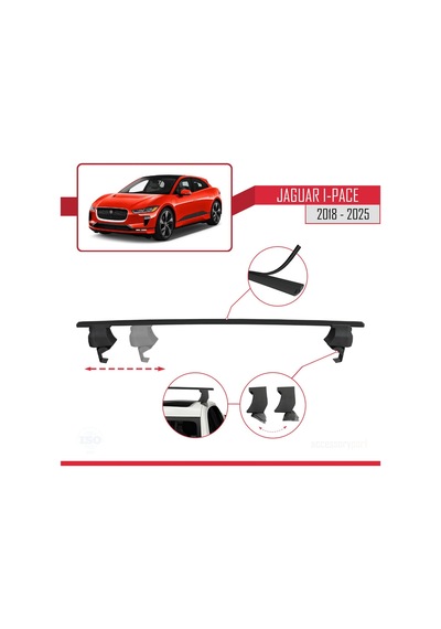 Jaguar I-pace 2018 Ve Sonrası İle Uyumlu Ace-4 Ara Atkı Tavan Bar