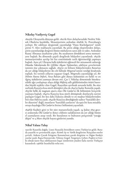 Bir Delinin Hatıra Defteri: Nikolay Vasilyeviç'in Hikayesi